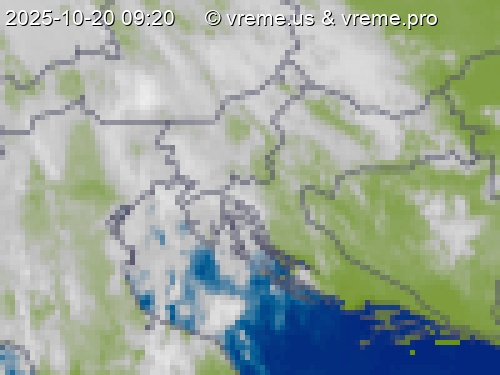 Oblačnost Slovenija