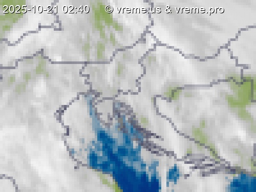 Oblačnost Slovenija