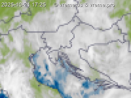 Oblačnost Slovenija