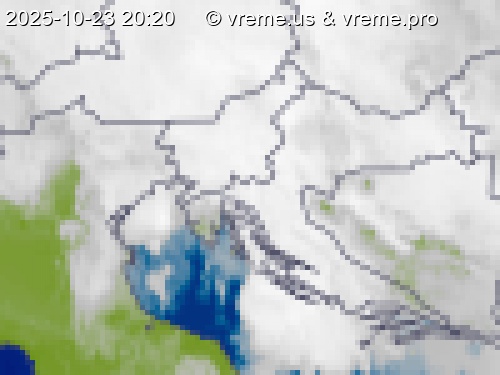 Oblačnost Slovenija