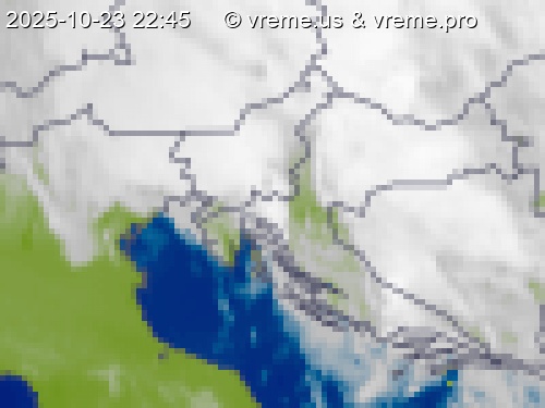 Oblačnost Slovenija
