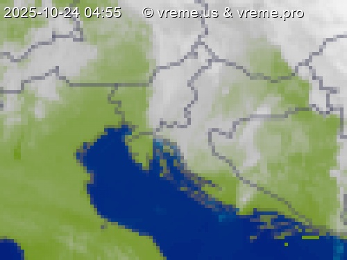 Oblačnost Slovenija