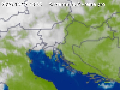 Oblačnost Slovenija