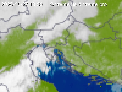 Oblačnost Slovenija