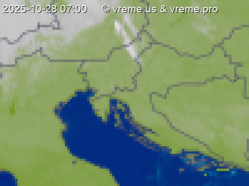 Oblačnost Slovenija