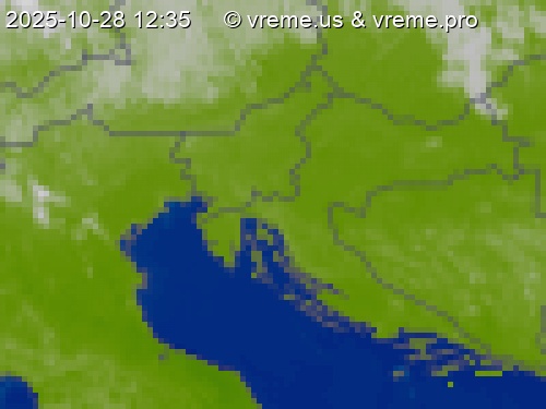 Oblačnost Slovenija