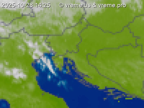 Oblačnost Slovenija