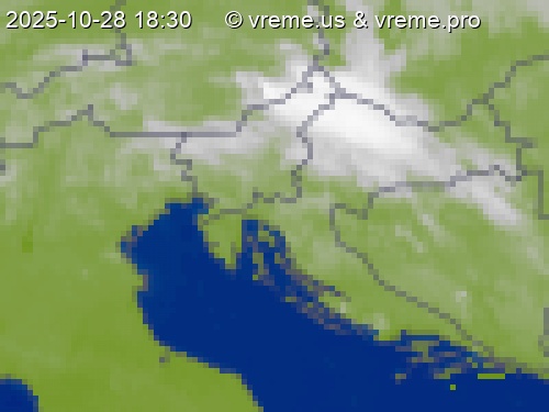 Oblačnost Slovenija