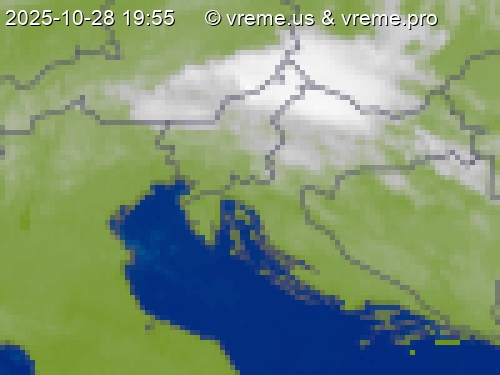 Oblačnost Slovenija