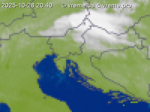Oblačnost Slovenija