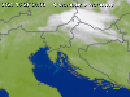 Oblačnost Slovenija