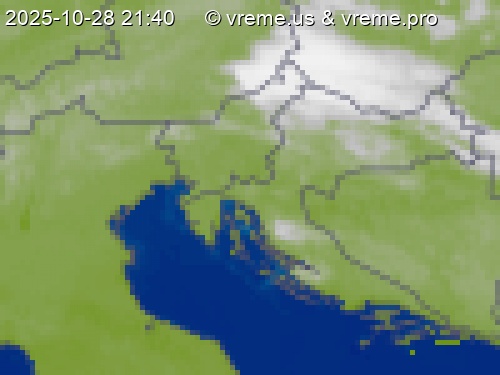 Oblačnost Slovenija
