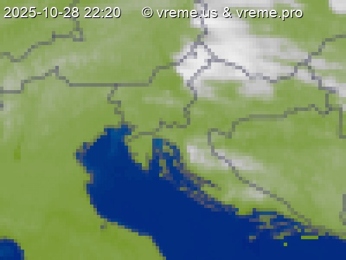 Oblačnost Slovenija