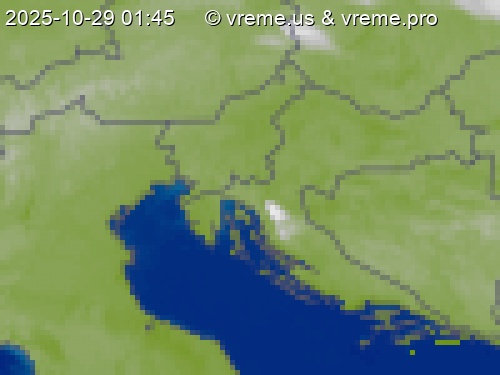 Oblačnost Slovenija