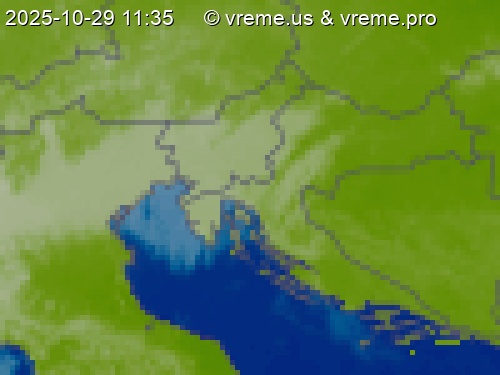 Oblačnost Slovenija