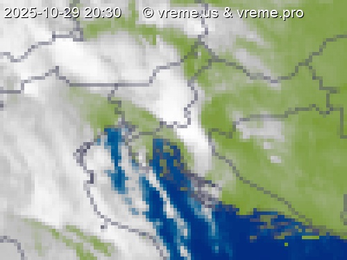 Oblačnost Slovenija