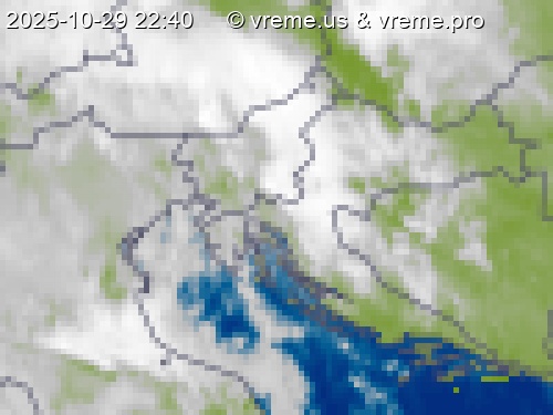 Oblačnost Slovenija