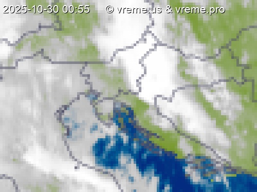 Oblačnost Slovenija