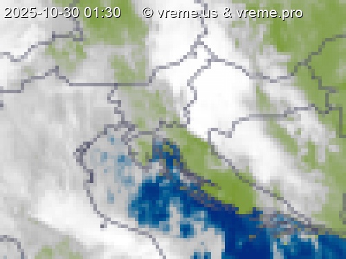 Oblačnost Slovenija