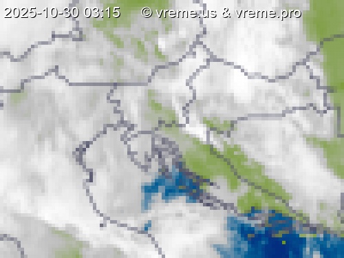 Oblačnost Slovenija