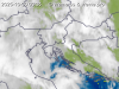 Oblačnost Slovenija