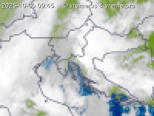 Oblačnost Slovenija