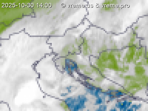 Oblačnost Slovenija