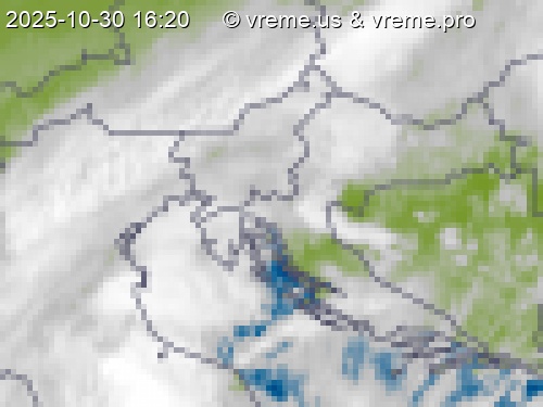 Oblačnost Slovenija