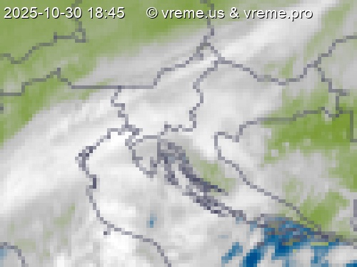 Oblačnost Slovenija