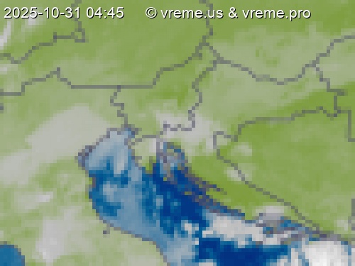 Oblačnost Slovenija