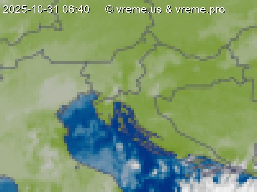 Oblačnost Slovenija