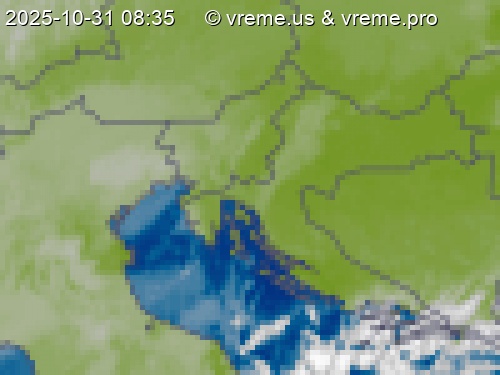 Oblačnost Slovenija