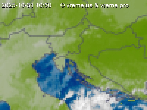 Oblačnost Slovenija