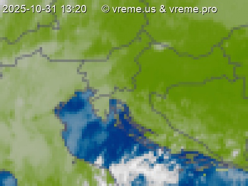 Oblačnost Slovenija