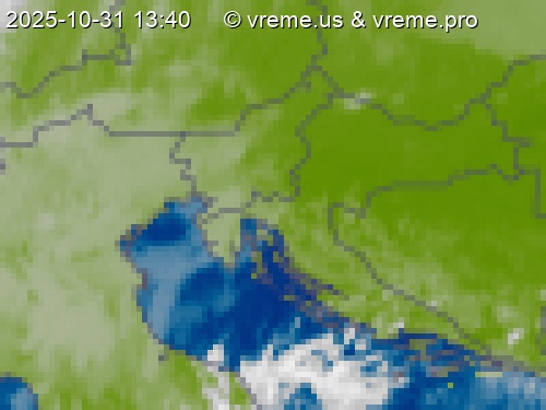 Oblačnost Slovenija