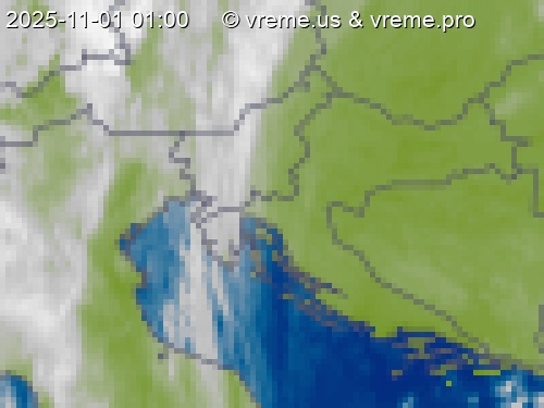 Oblačnost Slovenija