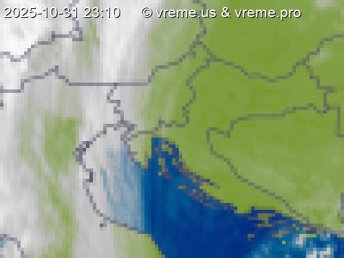 Oblačnost Slovenija