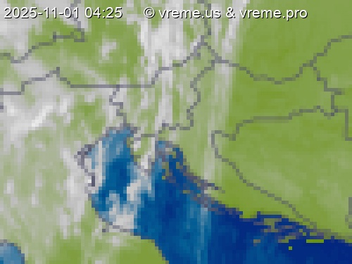 Oblačnost Slovenija