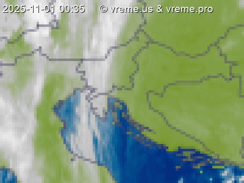 Oblačnost Slovenija