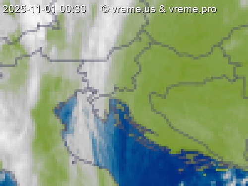 Oblačnost Slovenija