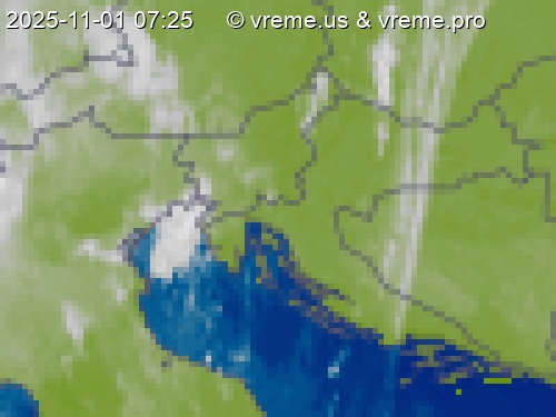 Oblačnost Slovenija