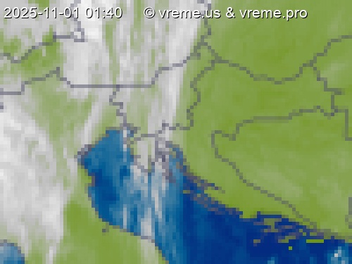 Oblačnost Slovenija