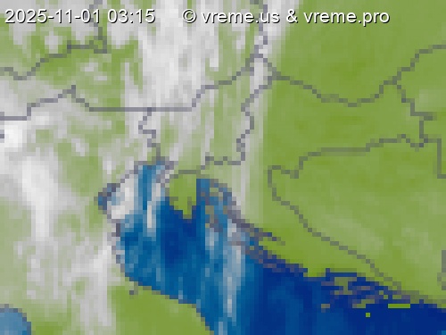 Oblačnost Slovenija