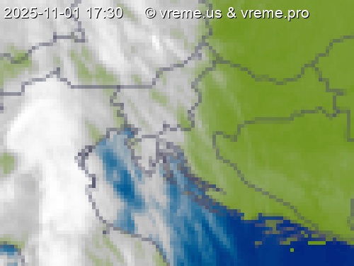 Oblačnost Slovenija