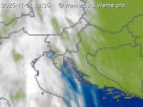 Oblačnost Slovenija