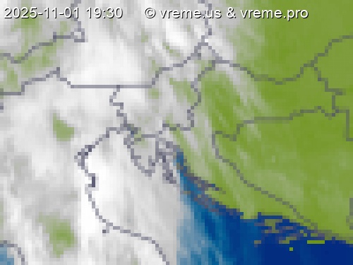 Oblačnost Slovenija