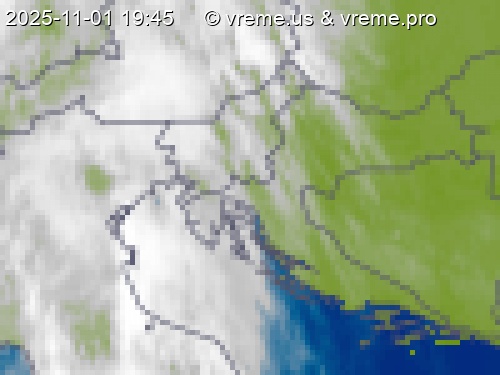 Oblačnost Slovenija