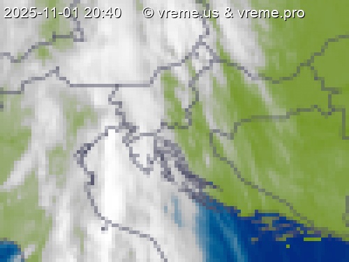 Oblačnost Slovenija