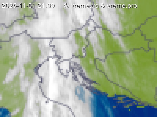 Oblačnost Slovenija