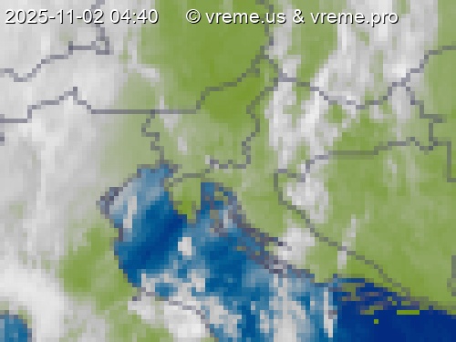 Oblačnost Slovenija